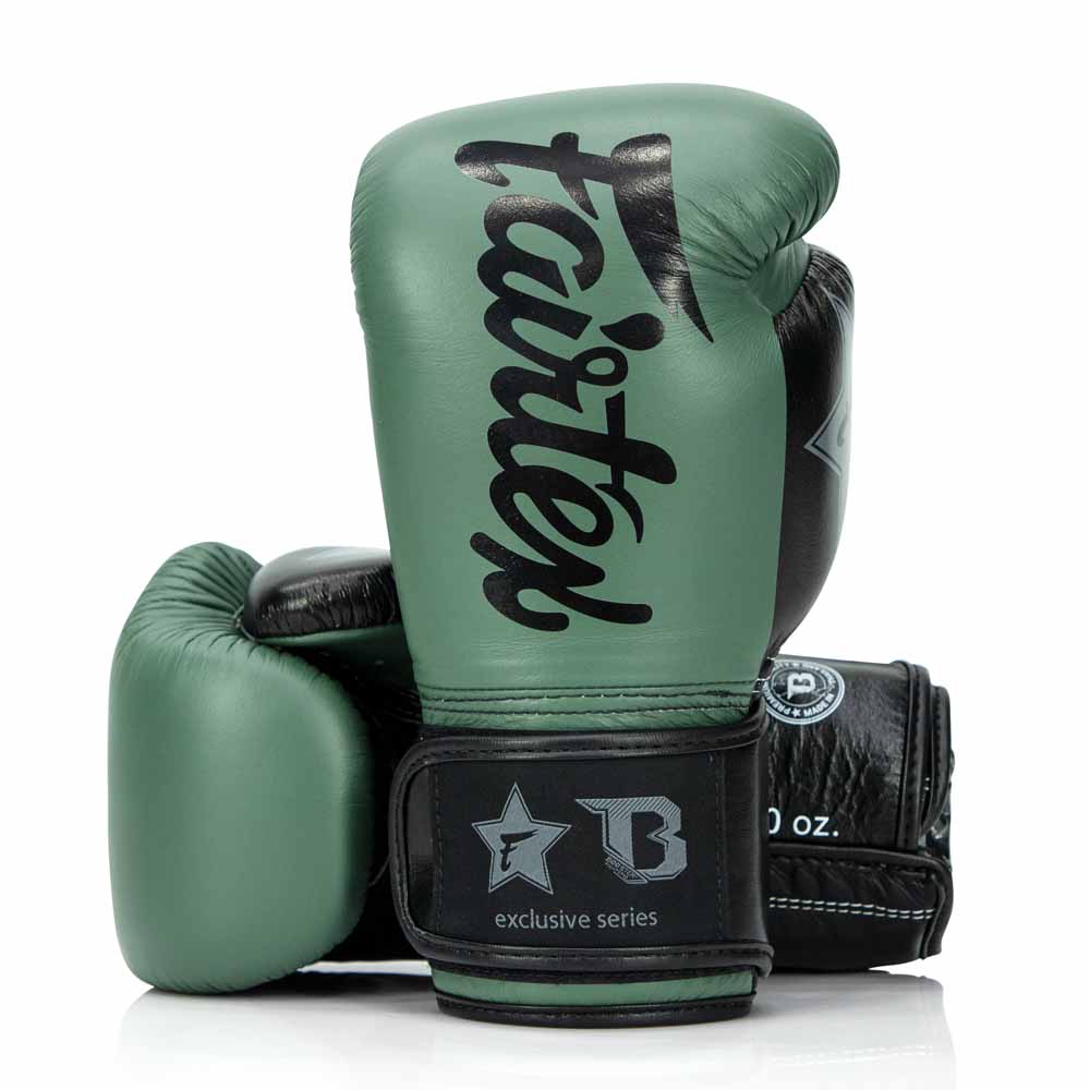 Gants de boxe Fairtex X Booster BG V2 GR/Noir/Noir