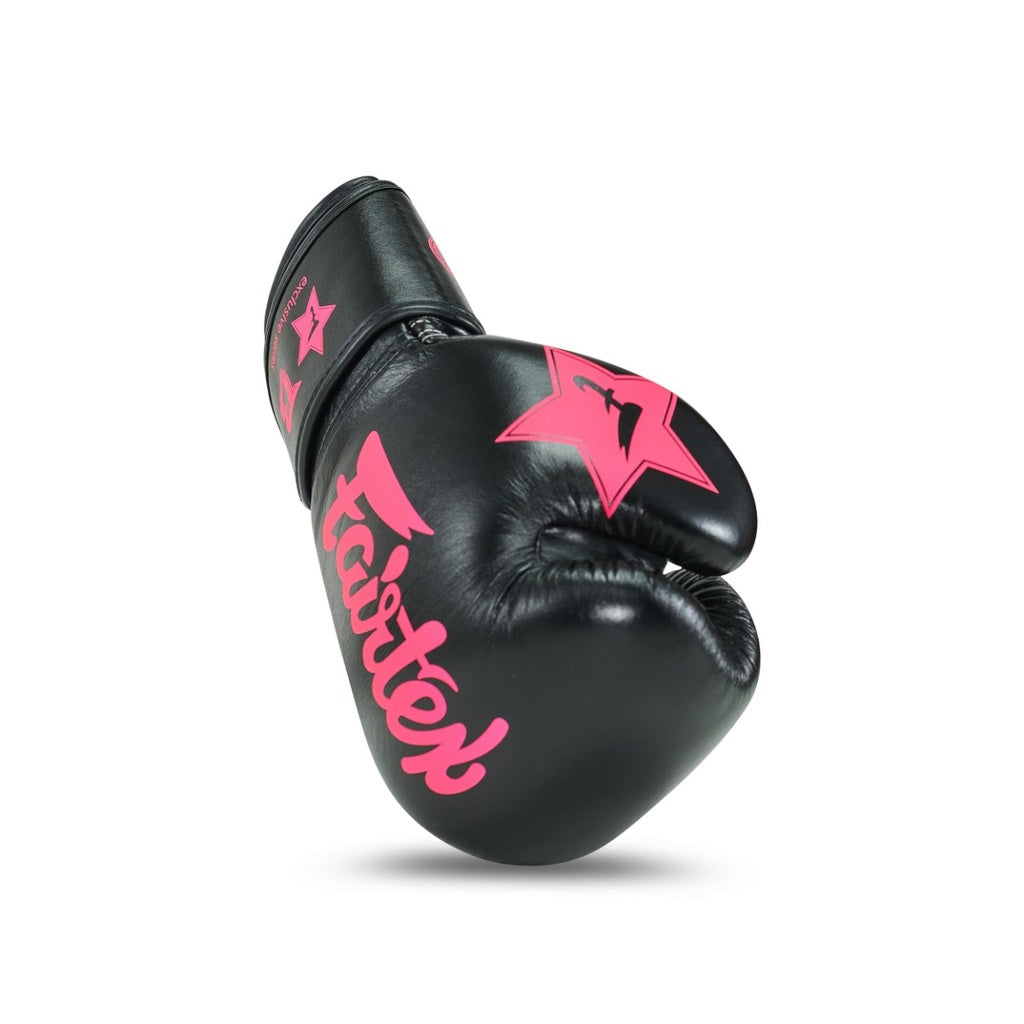 Gants de boxe Fairtex X Booster BG V2 Noir/Rose