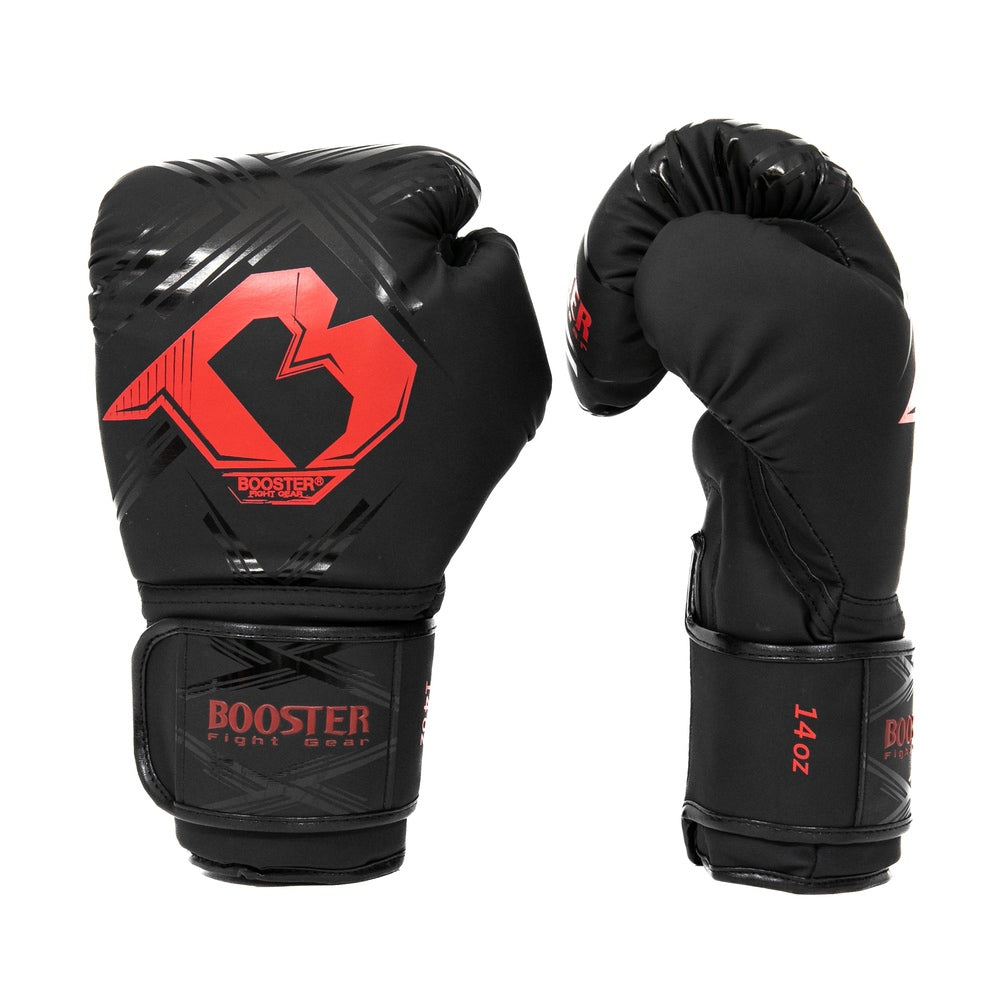Gants de boxe Booster Fight Gear ALPHA Noir/Rouge