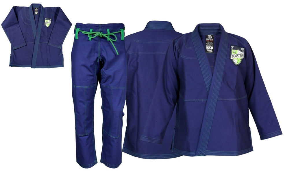 Kimono BJJ Booster Fight Gear BJJ V 2 PRO SHIELD Bleu