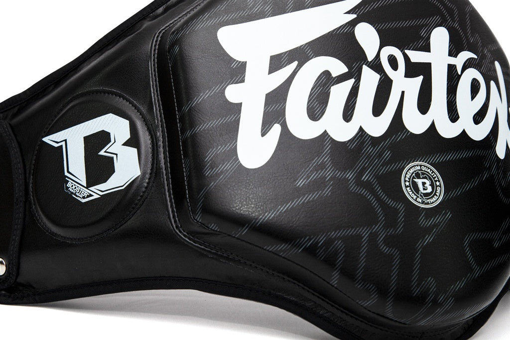 Pattes/pao Fairtex X Booster BP Noir