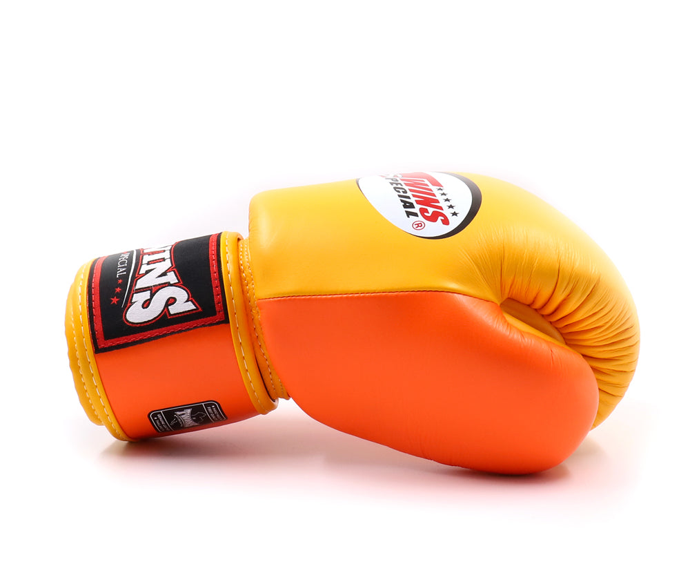 Gants de boxe Twins Special BGVL 3-2T Jaune/Orange