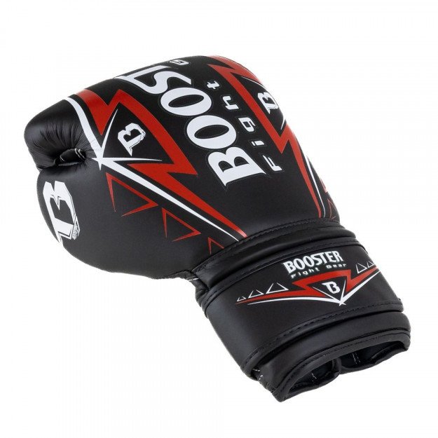 Gants de boxe Booster Fight Gear BG WAR Noir/Rouge