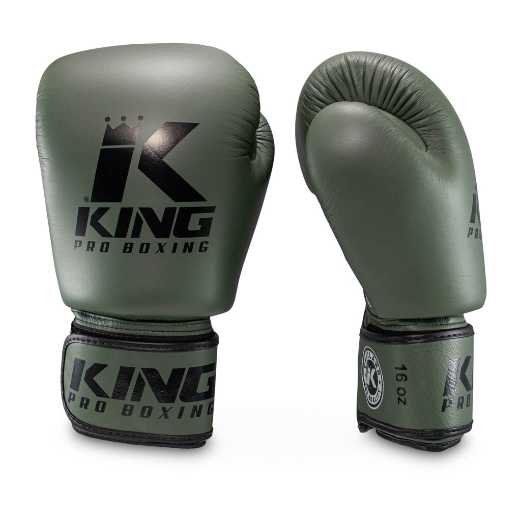 Gants de boxe King Pro Boxing BGVL 3 Militaire