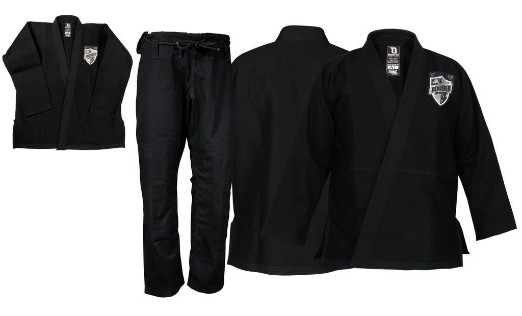 Kimono BJJ Booster Fight Gear BJJ V 2 PRO SHIELD Noir