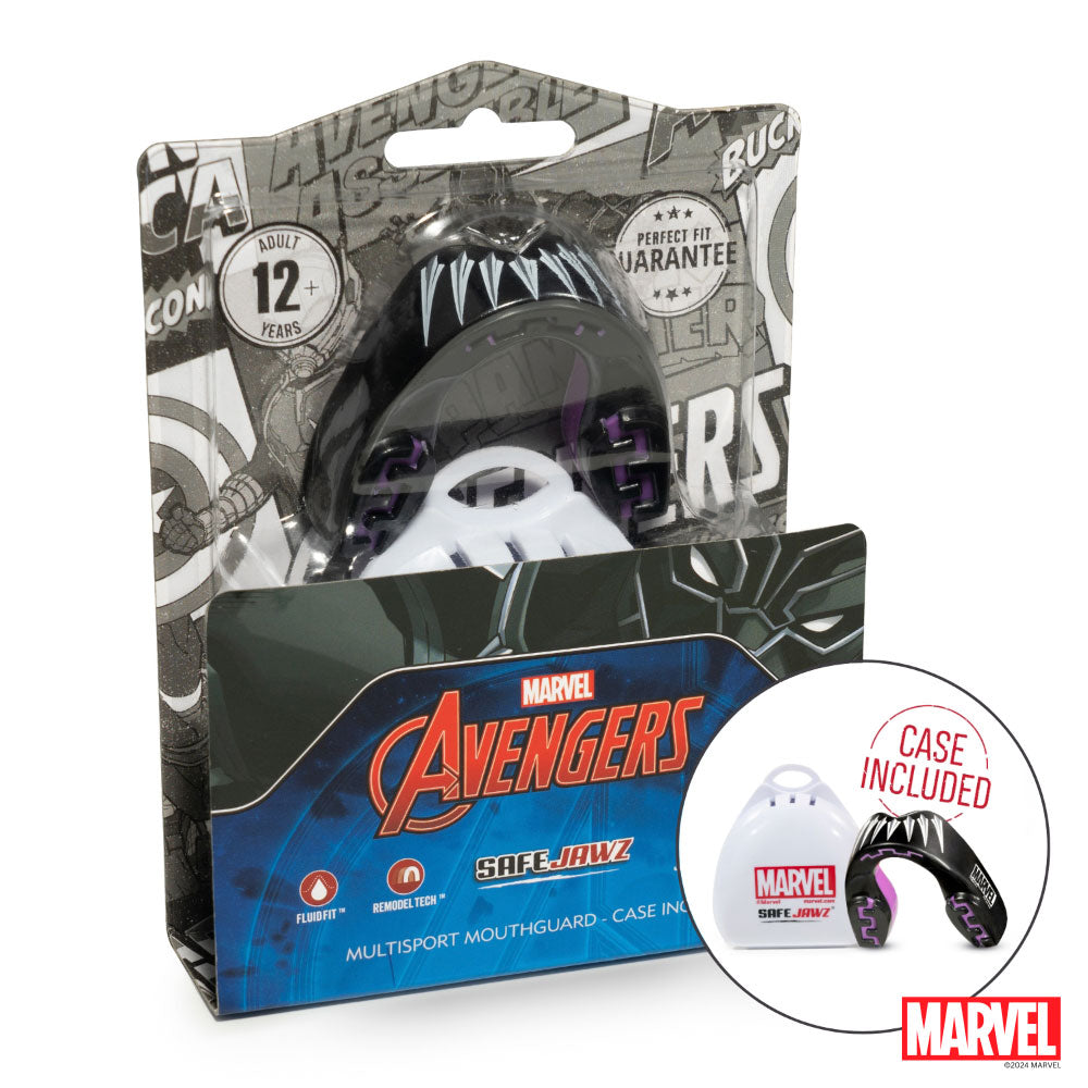 Protège-dents Safejawz MARVEL™ Noir PANTHER