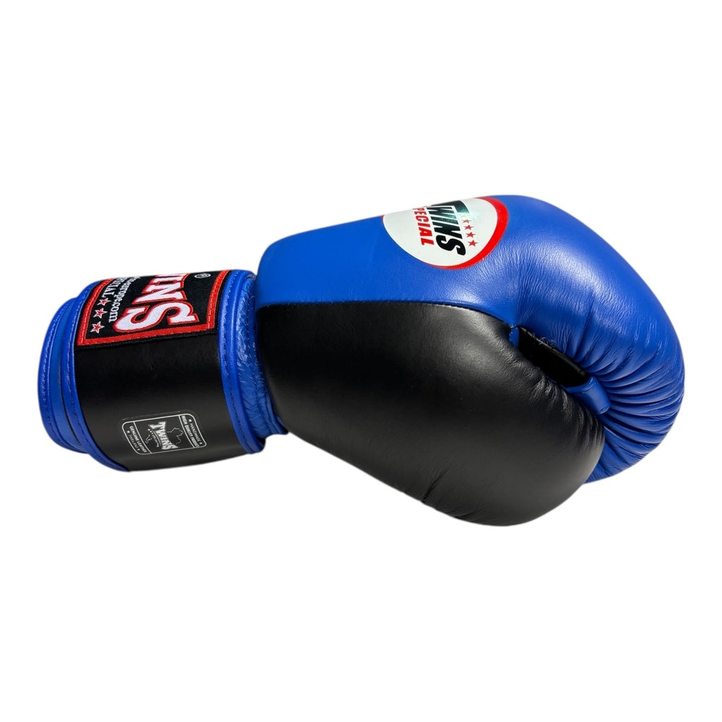 Gants de boxe Twins Special BGVL 3-2T Noir/Bleu