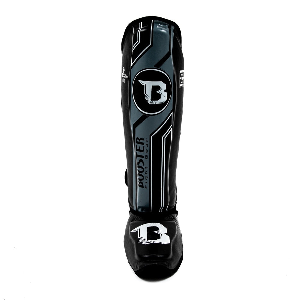 Protège-tibias Booster Fight Gear BSG V9 Noir/Gris