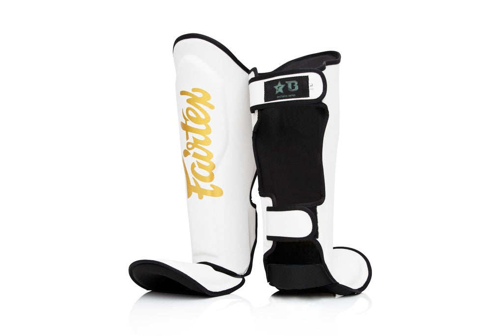 Protège-tibias Fairtex X Booster SG Blanc
