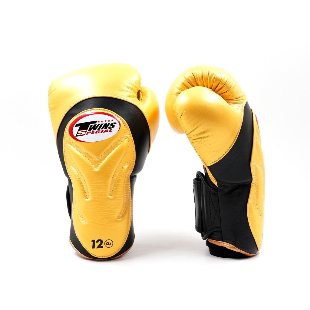 Gants de boxe Twins Special BGVL 6 Noir/Or