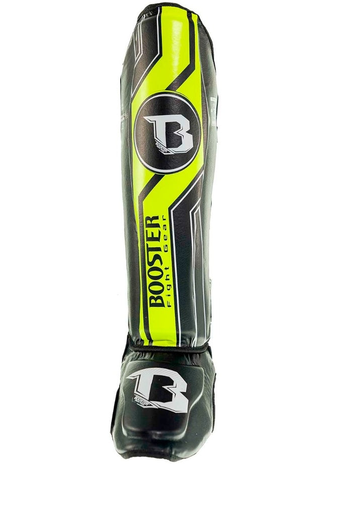 Protège-tibias Booster Fight Gear BSG V9 Noir/Jaune