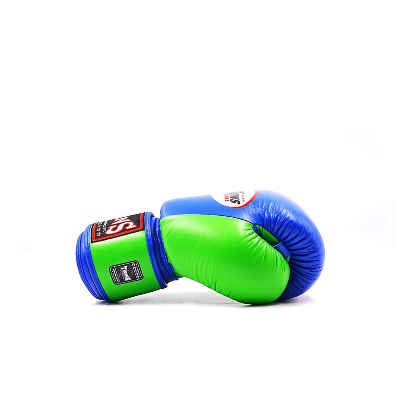 Gants de boxe Twins Special BGVL 3 AIR Bleu/Vert