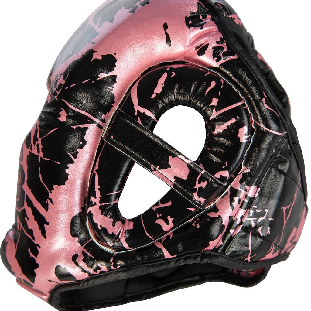 Casque de protection Booster Fight Gear HGL B 2 YOUTH MARBLE Rose