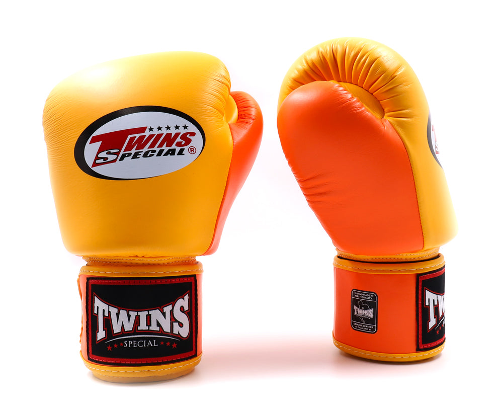 Gants de boxe Twins Special BGVL 3-2T Jaune/Orange