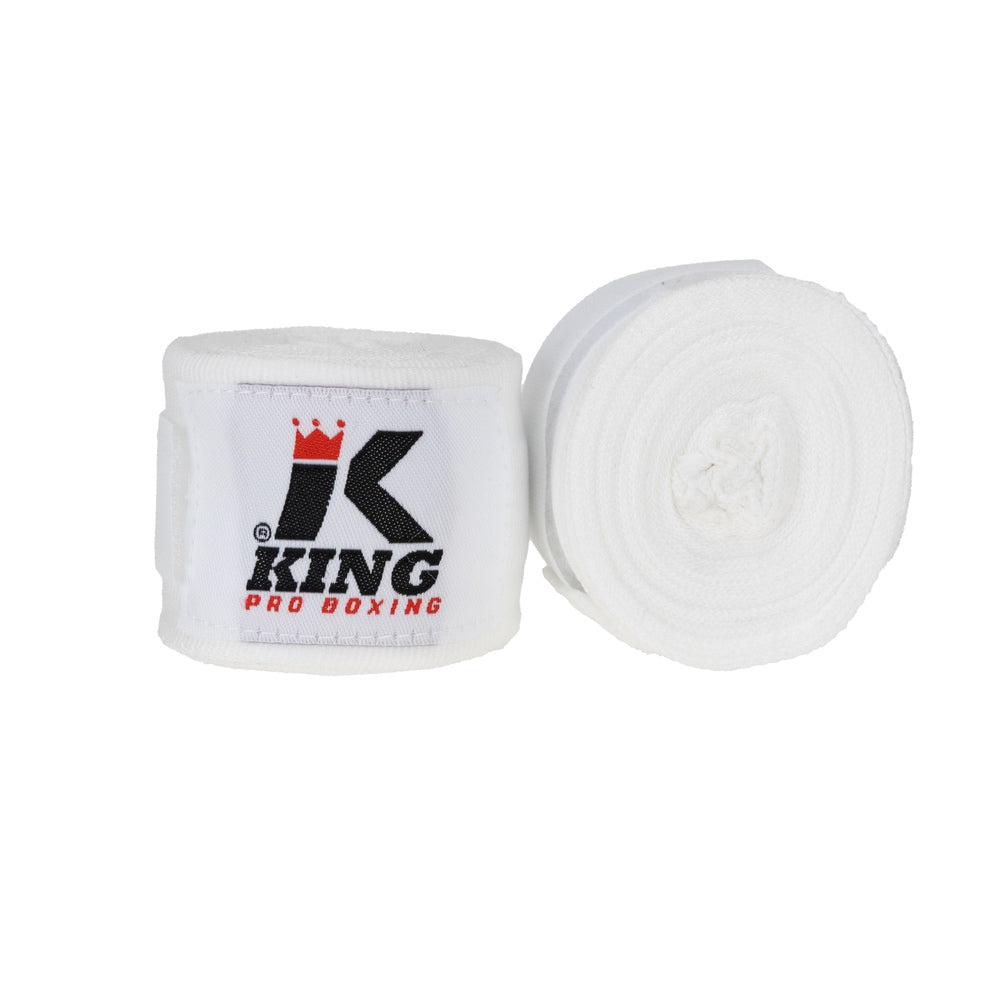 Bandes de boxe King Pro Boxing BPC Blanc