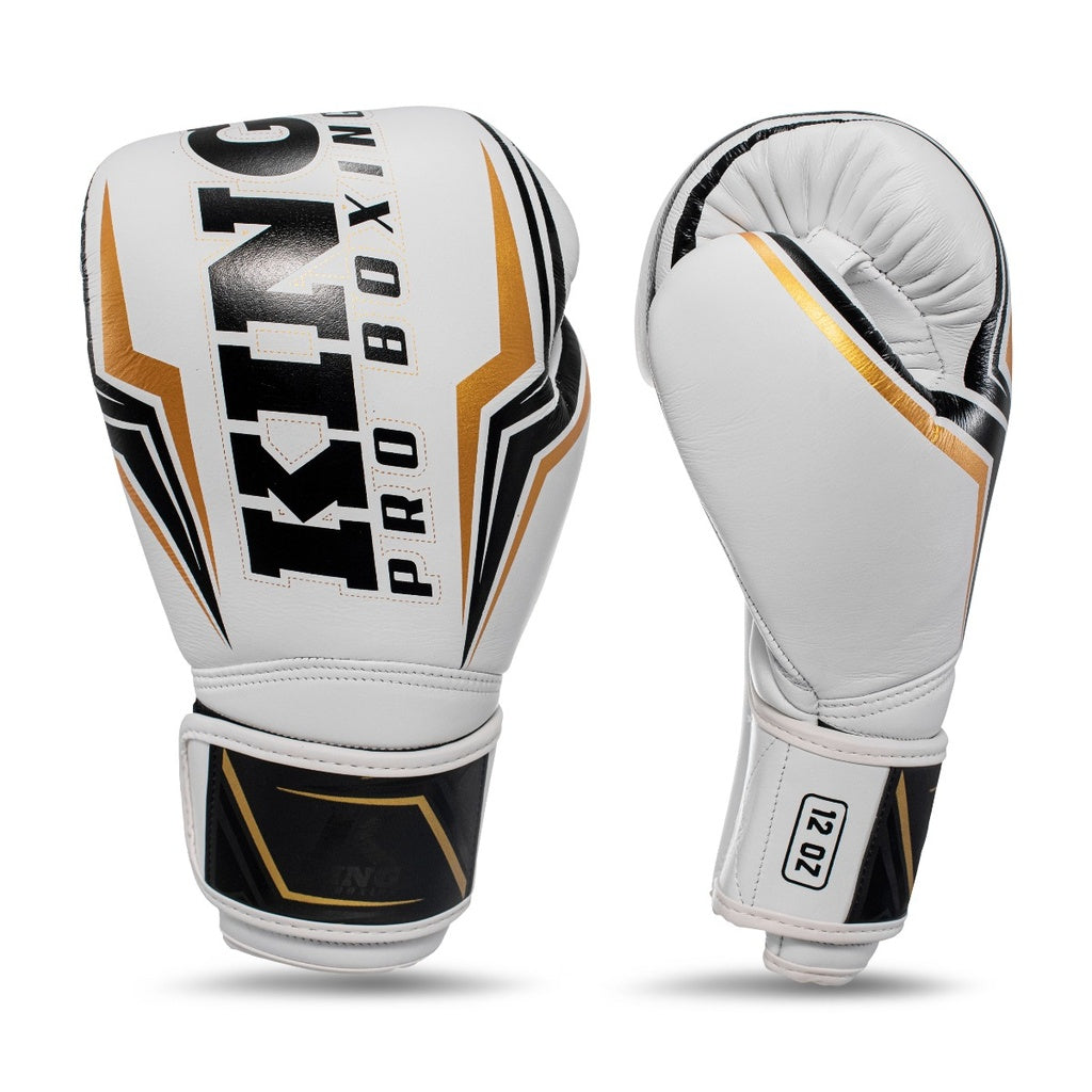 Gants de boxe King Pro Boxing BG THOR Blanc