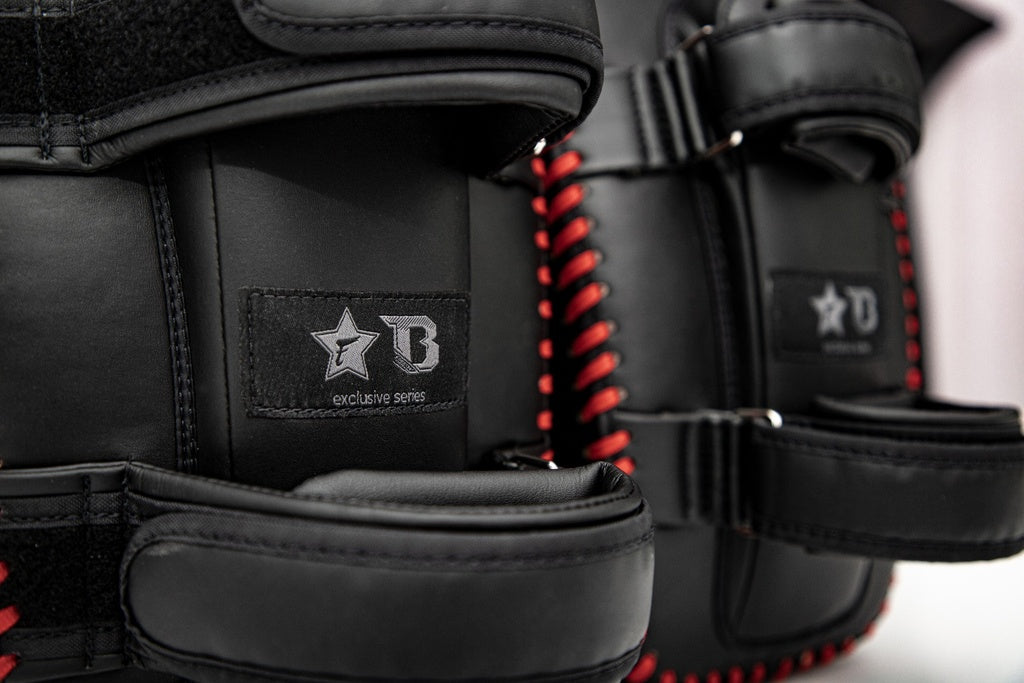 Pattes/pao Fairtex X Booster KP Noir