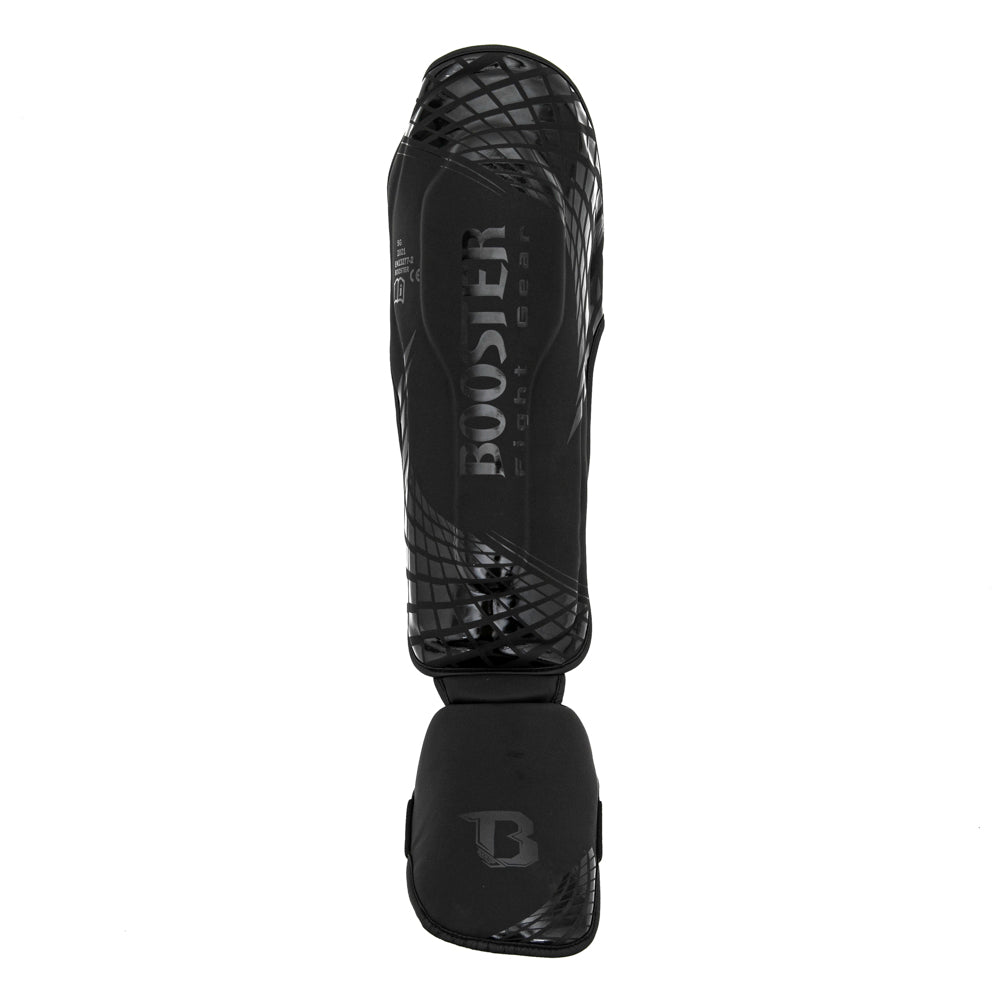 Protège-tibias Booster Fight Gear Booster CUBE SHINGUARD Noir