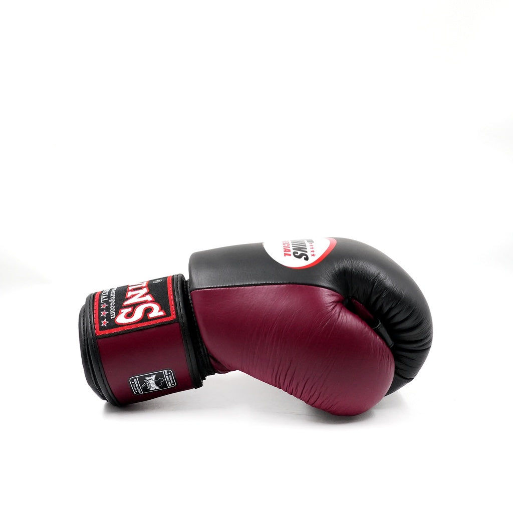 Gants de boxe Twins Special BGVL 3-2T Bordeaux/Noir