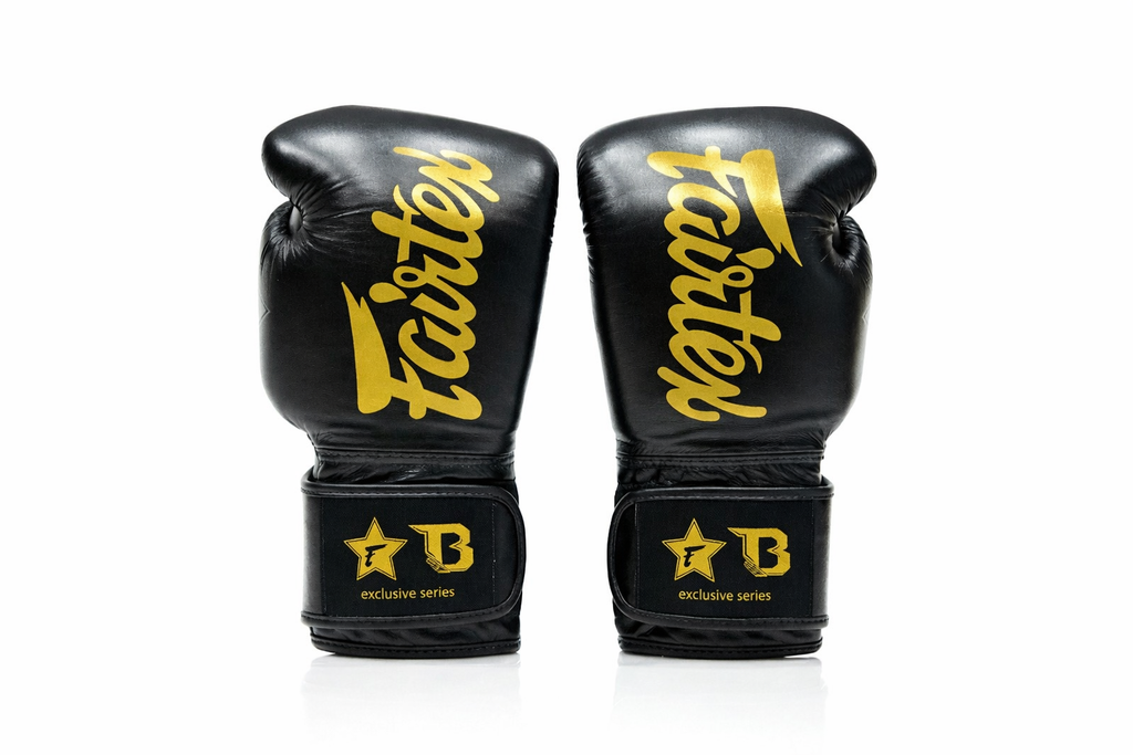 Gants de boxe Fairtex X Booster BG V2 Noir/Or