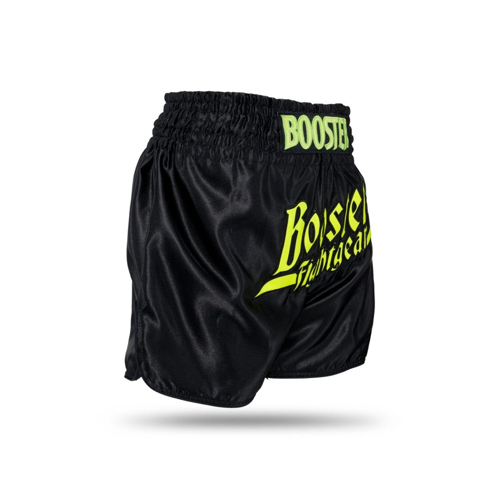 Shorts de combat Booster Fight Gear TBT Thunder Noir/YE