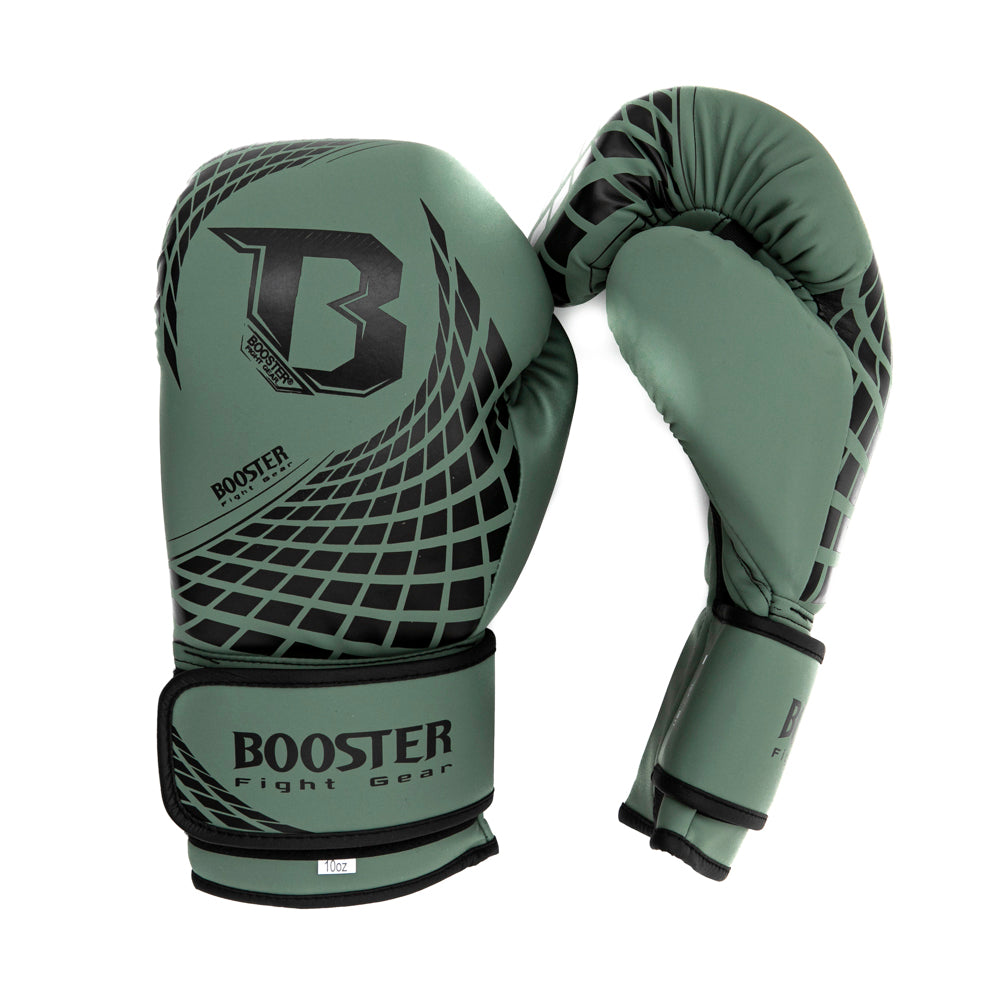 Gants de boxe Booster Fight Gear Booster CUBE GLOVE Vert