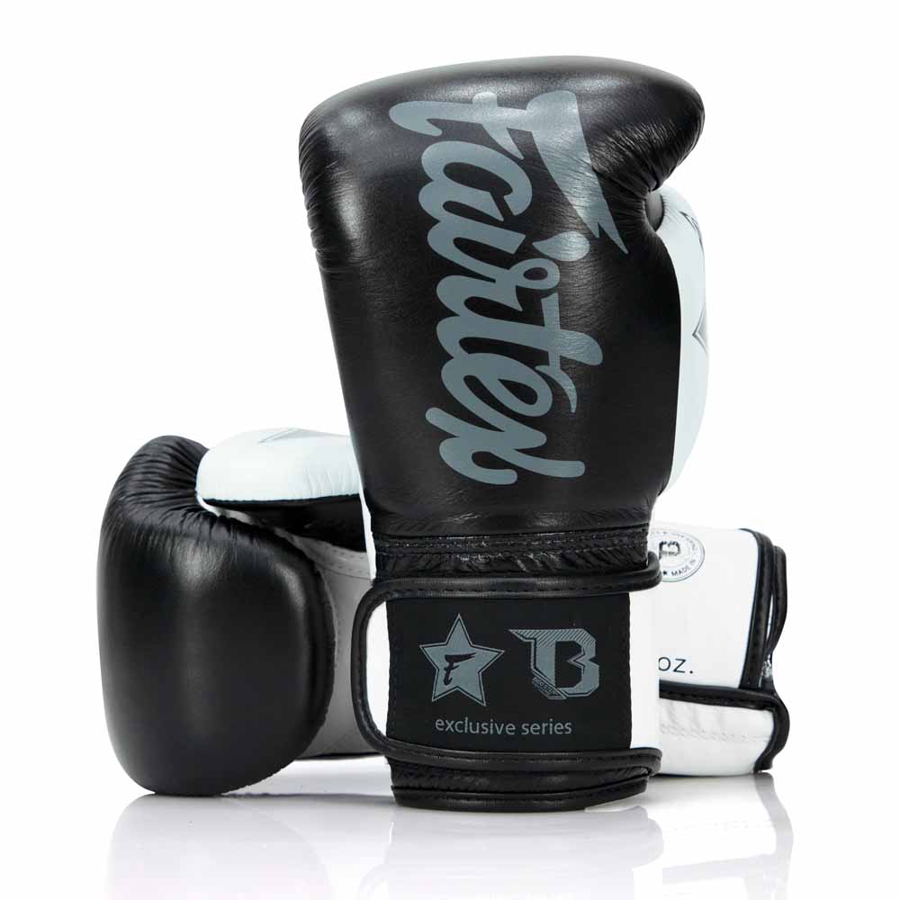 Gants de boxe Fairtex X Booster BG V2 Noir/Blanc