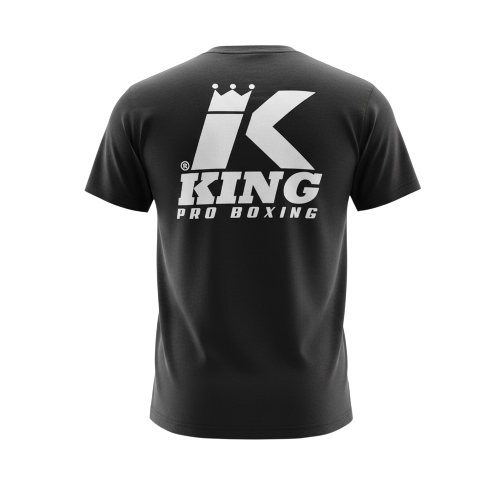 T-shirt King Pro Boxing LOGO TEE Noir