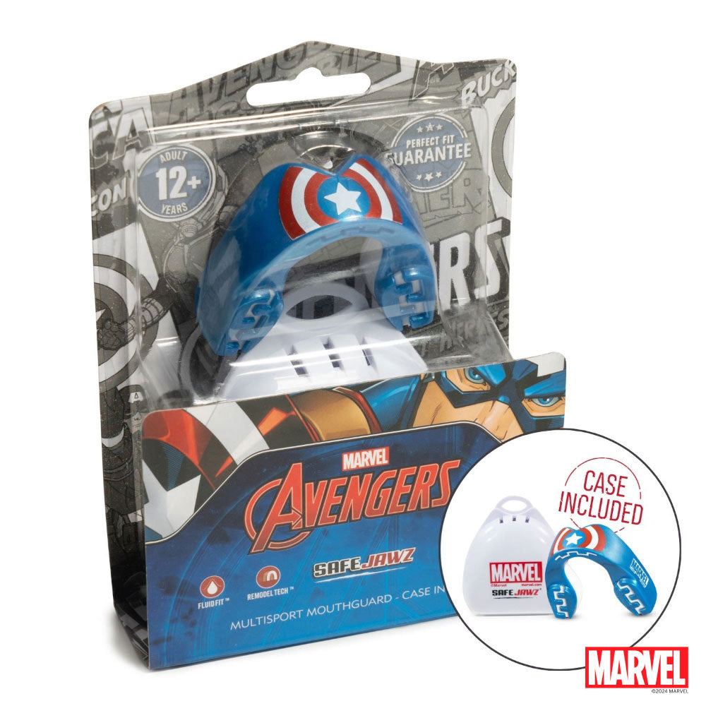 Protège-dents Safejawz MARVEL™ CAPTAIN AMERICA