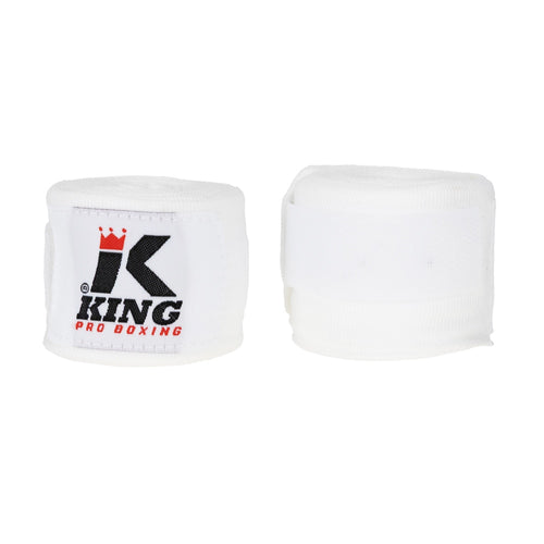 Bandes de boxe King Pro Boxing BPC Blanc