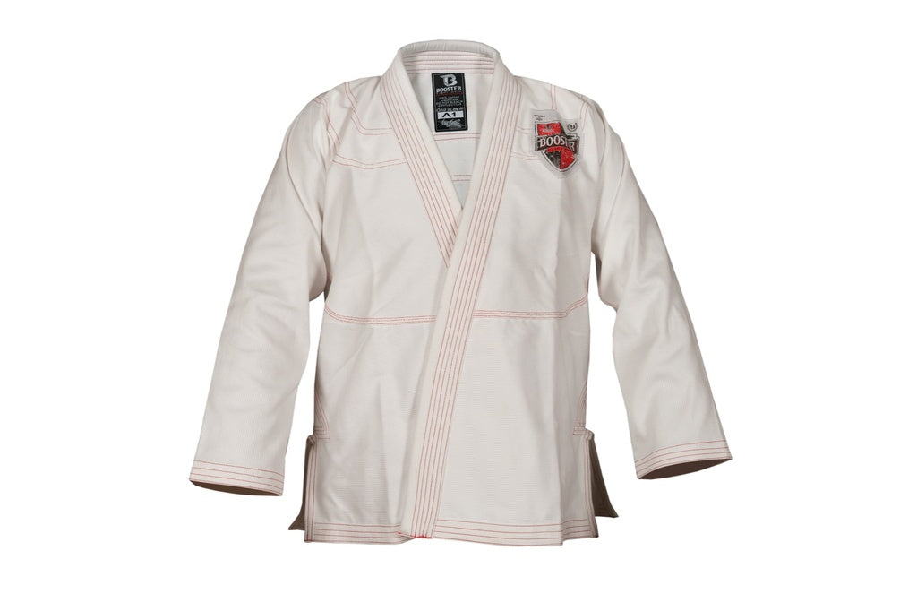 Kimono BJJ Booster Fight Gear BJJ V 2 PRO SHIELD Blanc