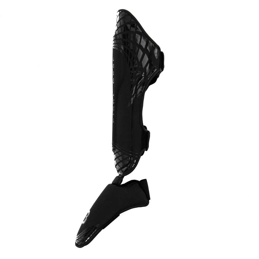 Protège-tibias Booster Fight Gear Booster CUBE SHINGUARD Noir