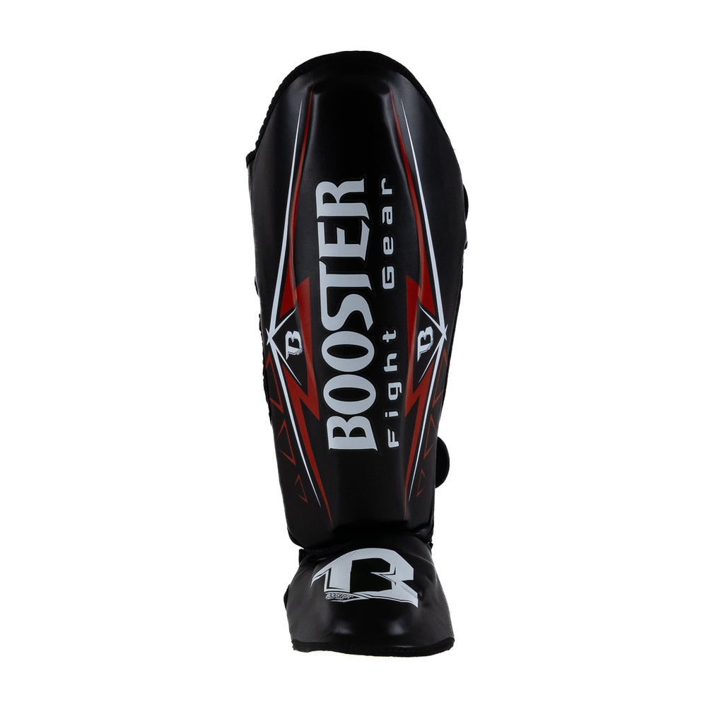 Protège-tibias Booster Fight Gear SG WAR Noir/Rouge