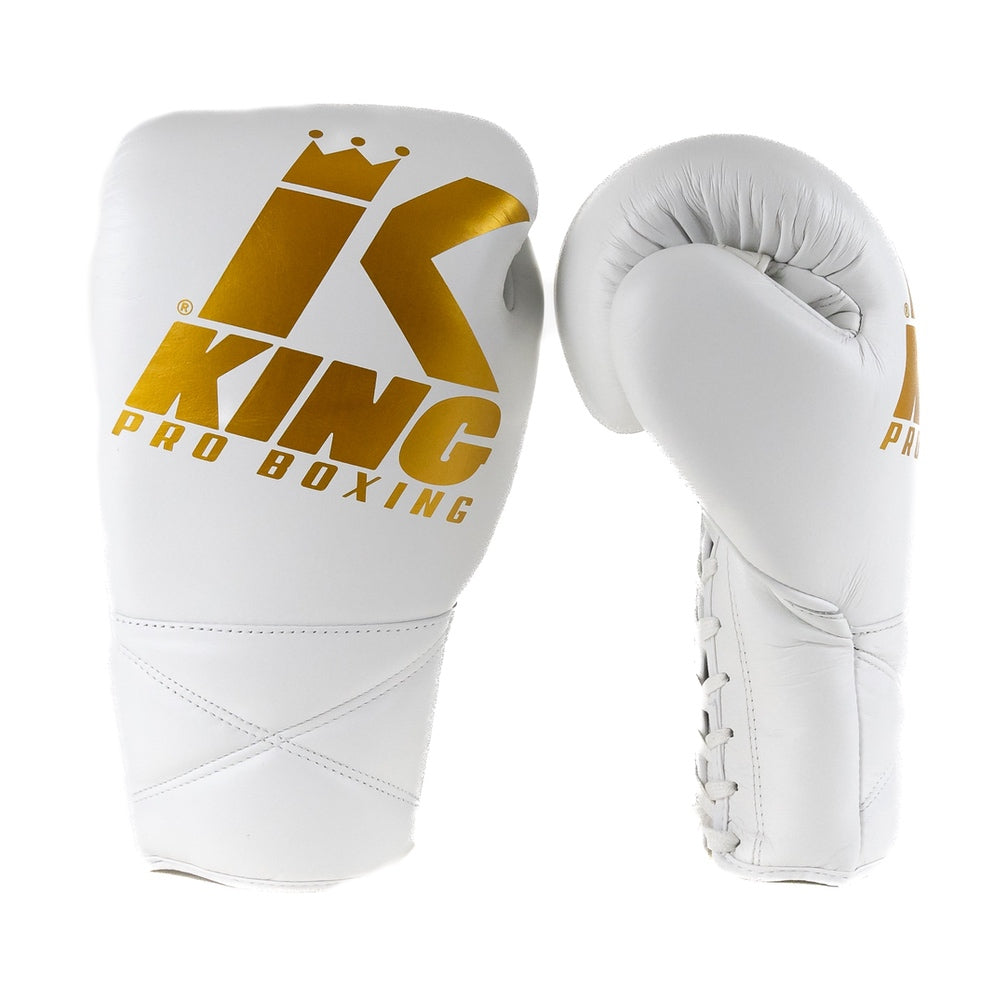 Gants de boxe King Pro Boxing XK LU Blanc/Or