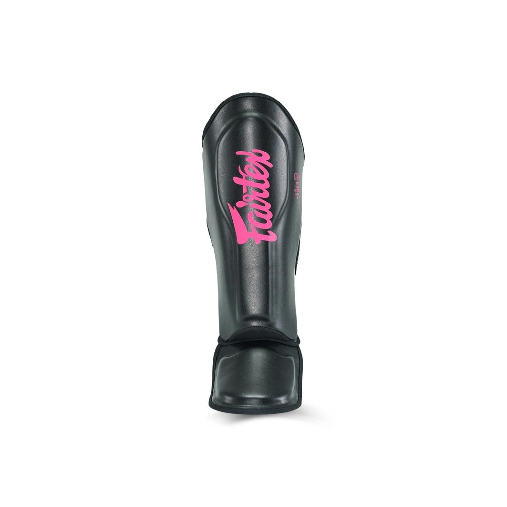 Protège-tibias Fairtex X Booster SG Noir/Rose