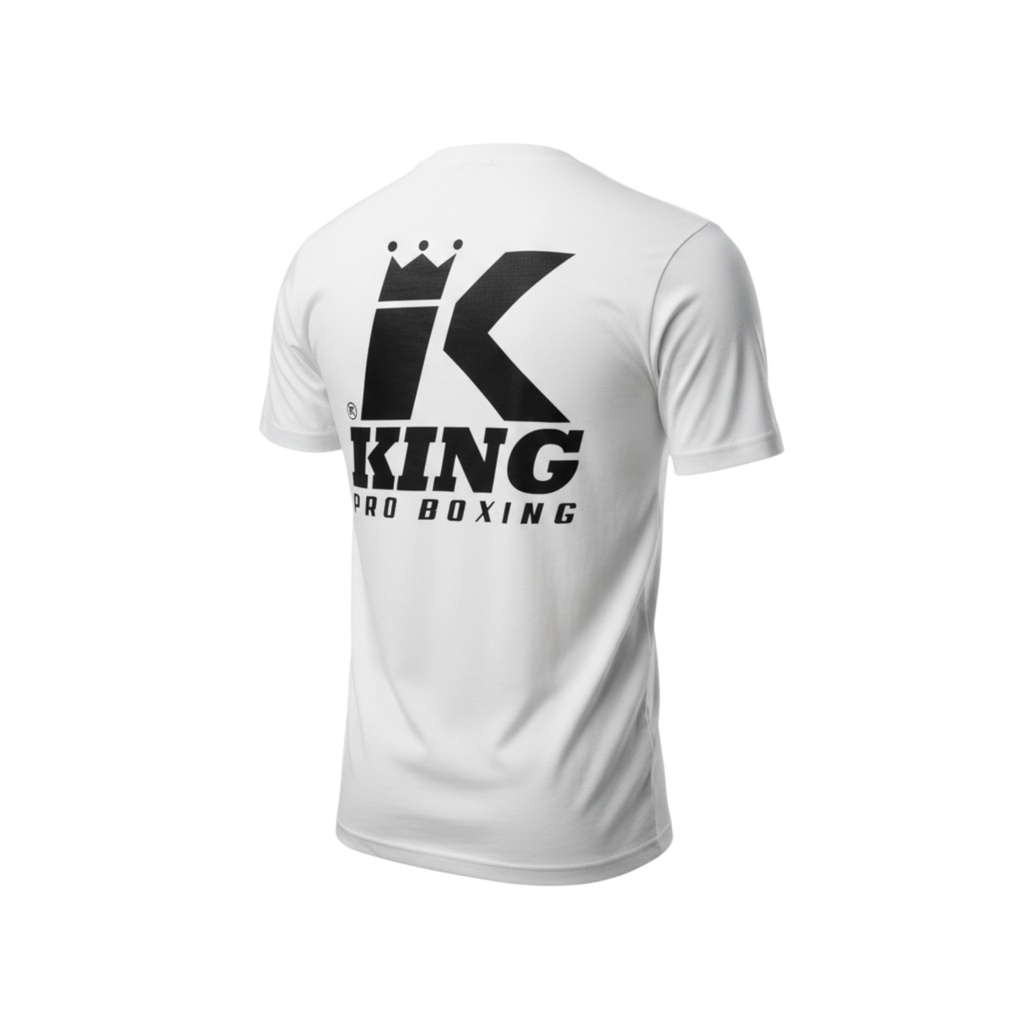 T-shirt King Pro Boxing LOGO TEE Blanc