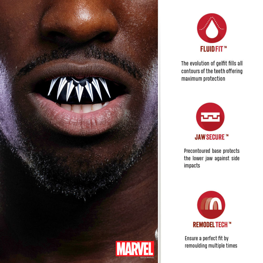 Protège-dents Safejawz MARVEL™ Noir PANTHER