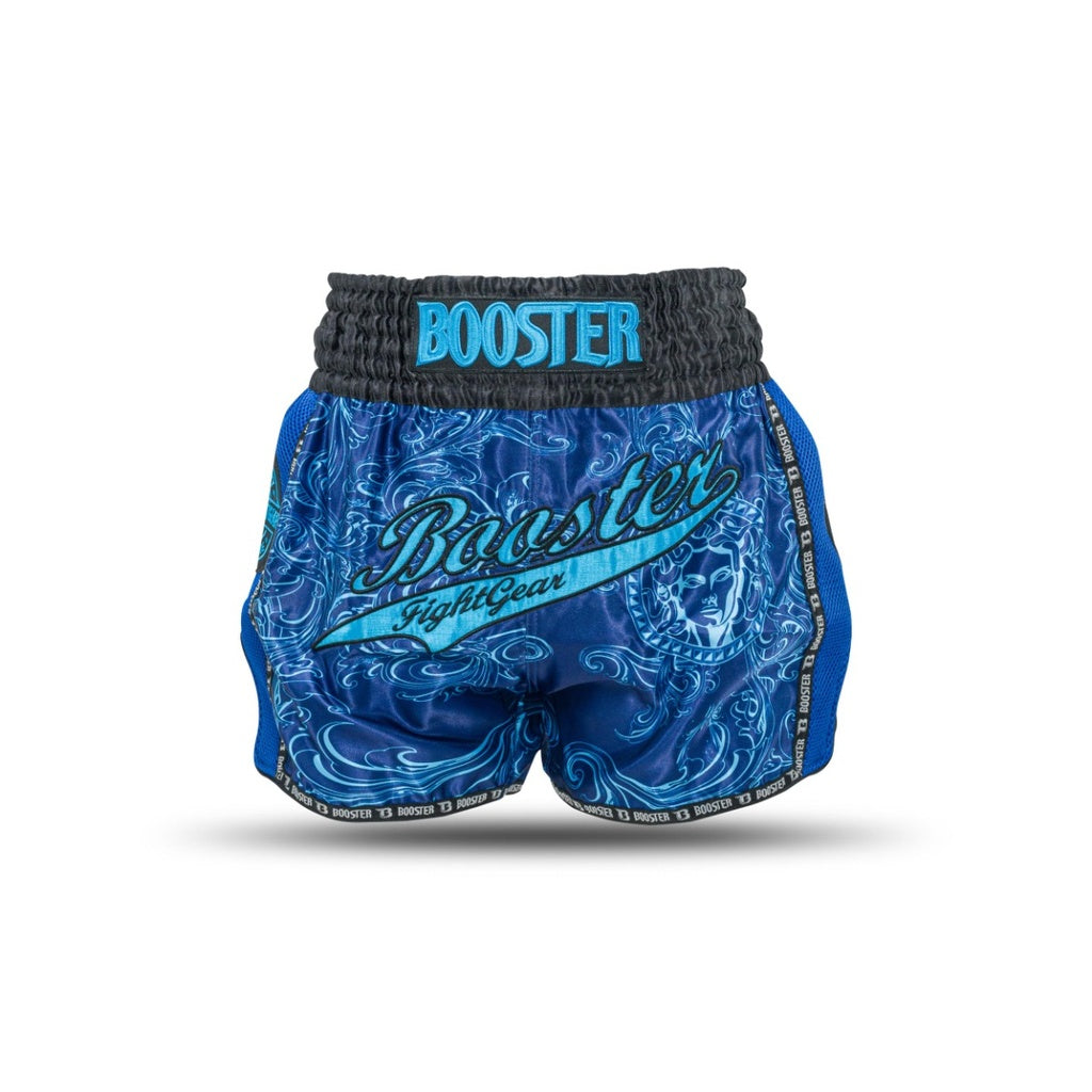 Shorts de combat Booster Fight Gear TBT MEDUSA Bleu