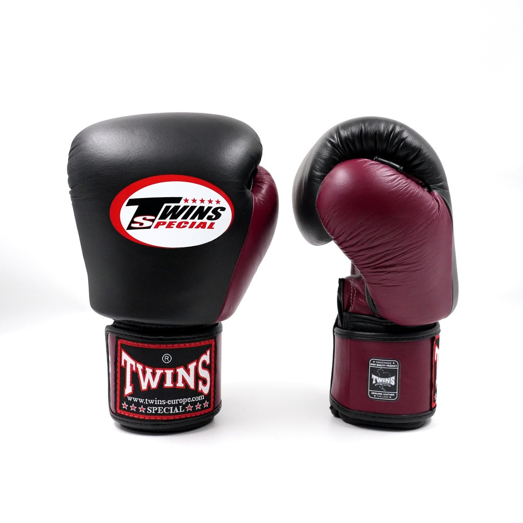 Gants de boxe Twins Special BGVL 3-2T Bordeaux/Noir