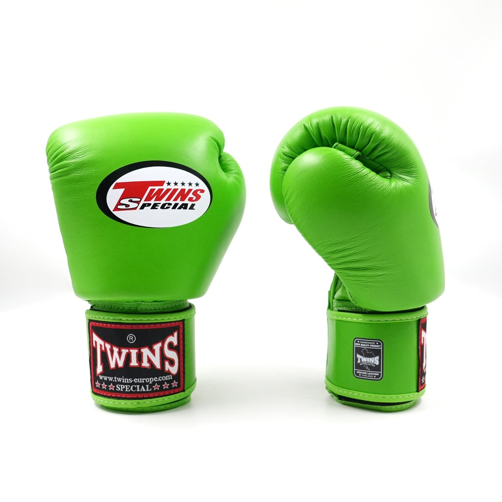 Gants de boxe Twins Special BGVL 3 Vert citron