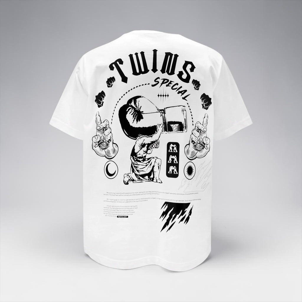 T-shirt Twins Special TWINS TEE 02 Blanc