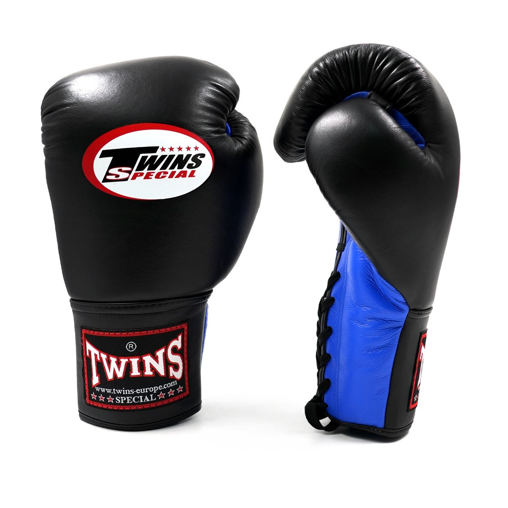 Gants de boxe Twins Special BGLL-1 Bleu/Noir