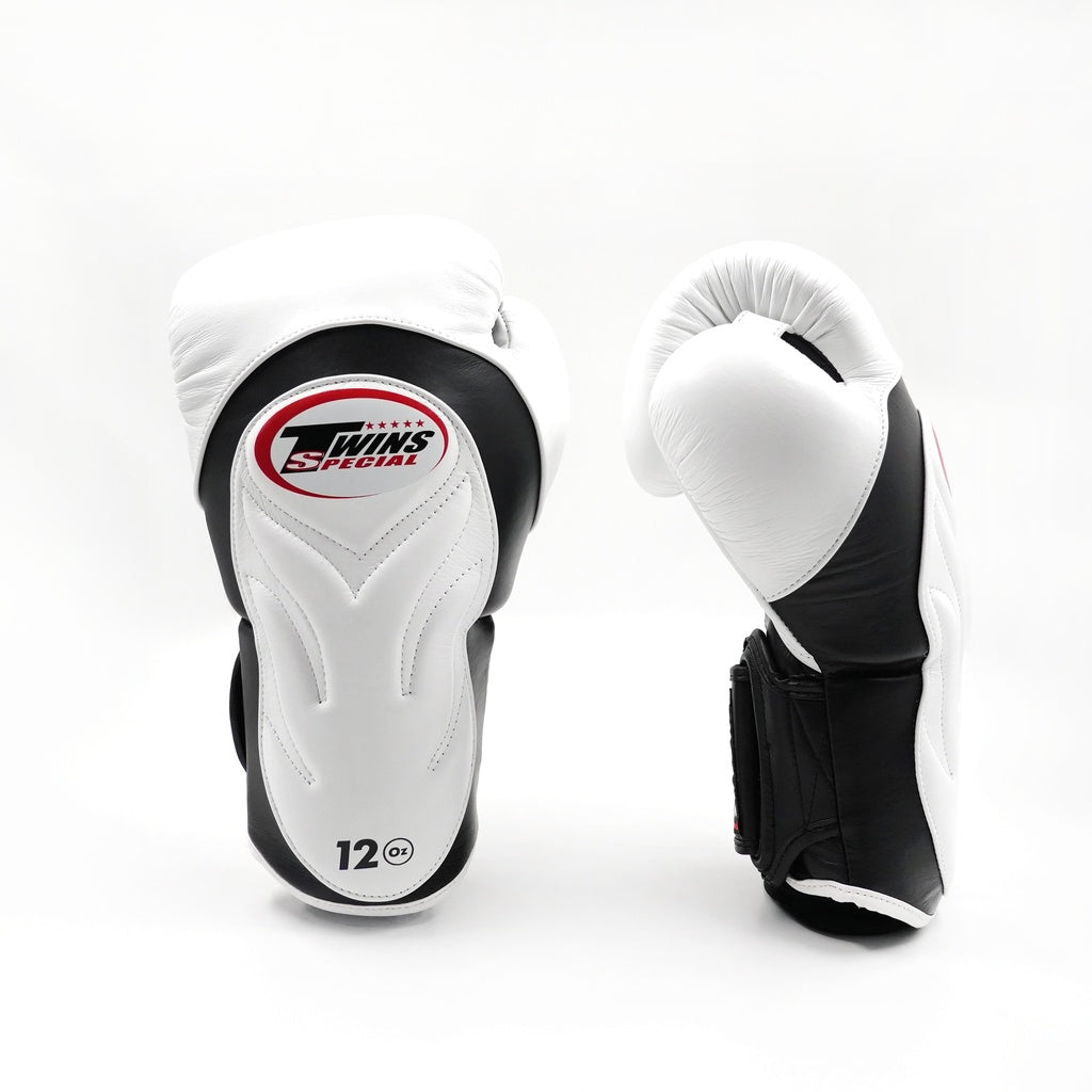 Gants de boxe Twins Special BGVL 6 Noir/Blanc