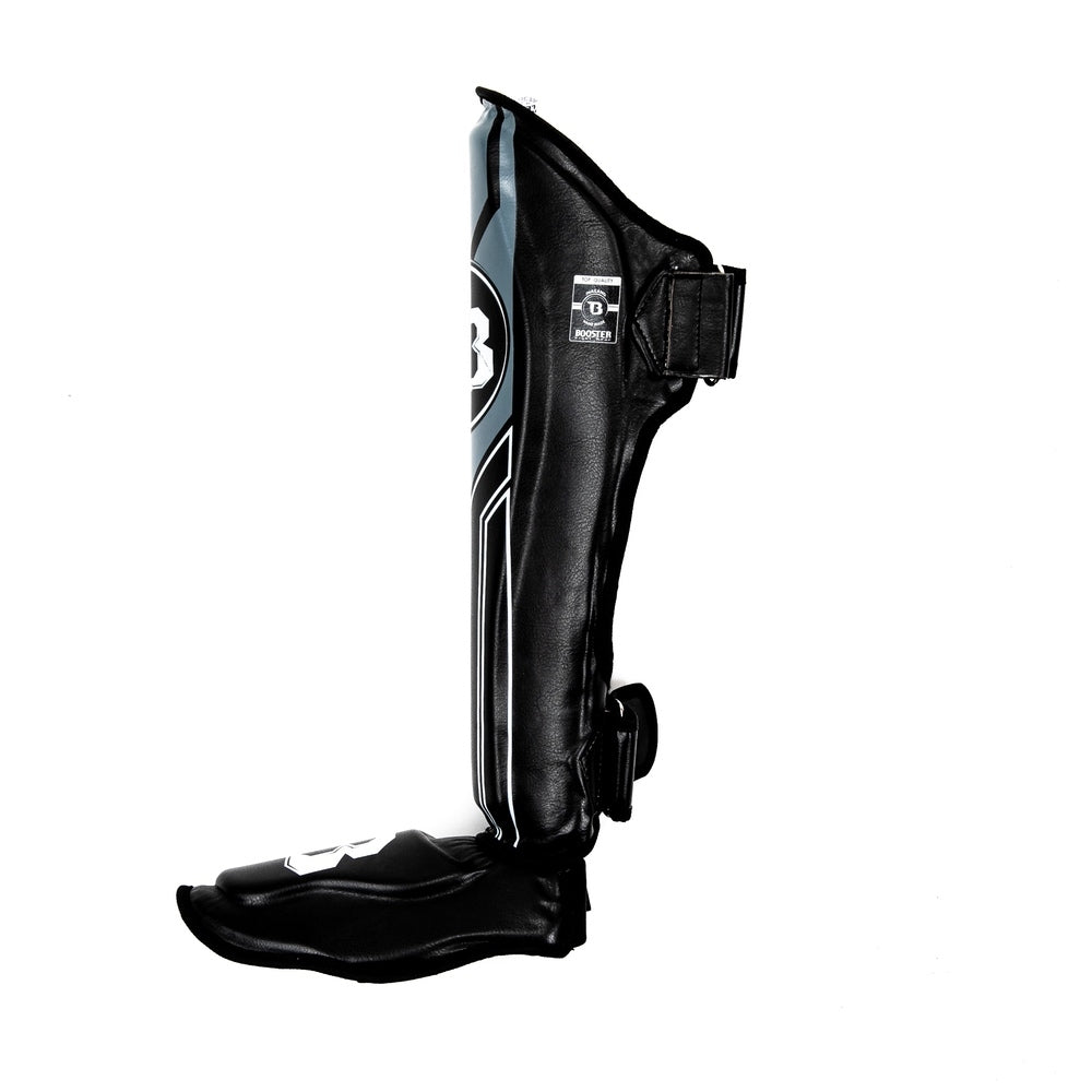 Protège-tibias Booster Fight Gear BSG V9 Noir/Gris