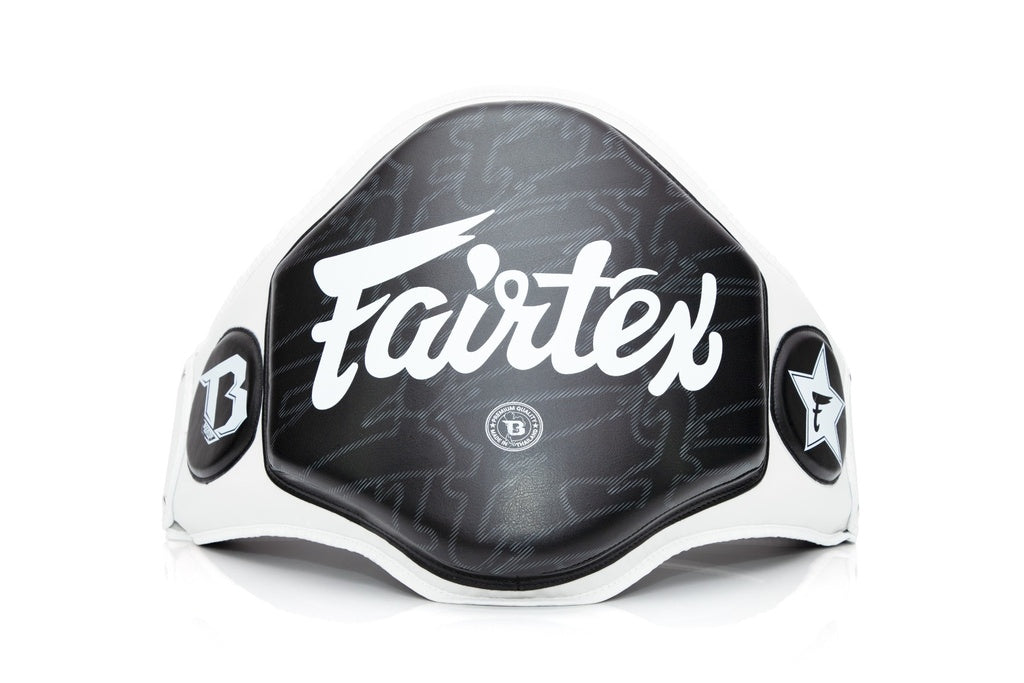 Pattes/pao Fairtex X Booster BP Blanc