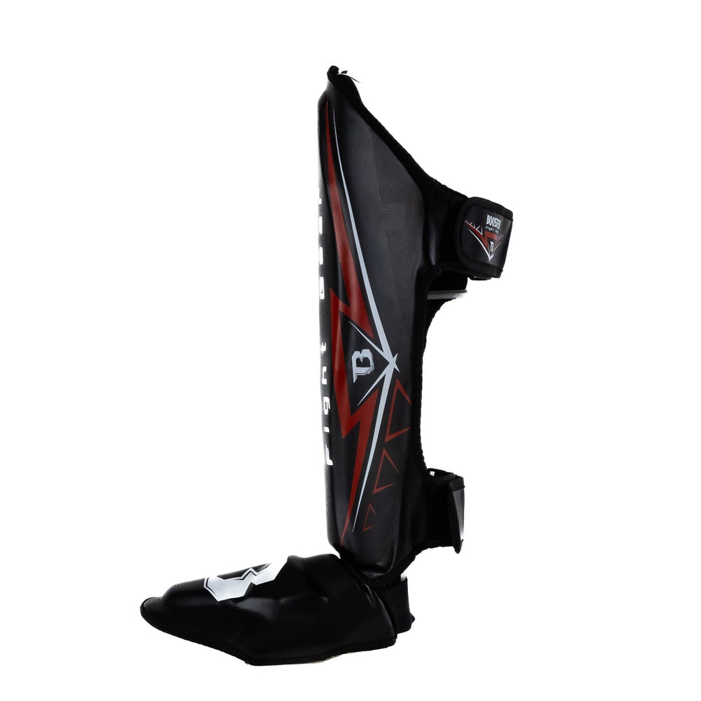 Protège-tibias Booster Fight Gear SG WAR Noir/Rouge