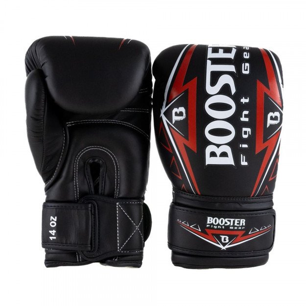Gants de boxe Booster Fight Gear BG WAR Noir/Rouge