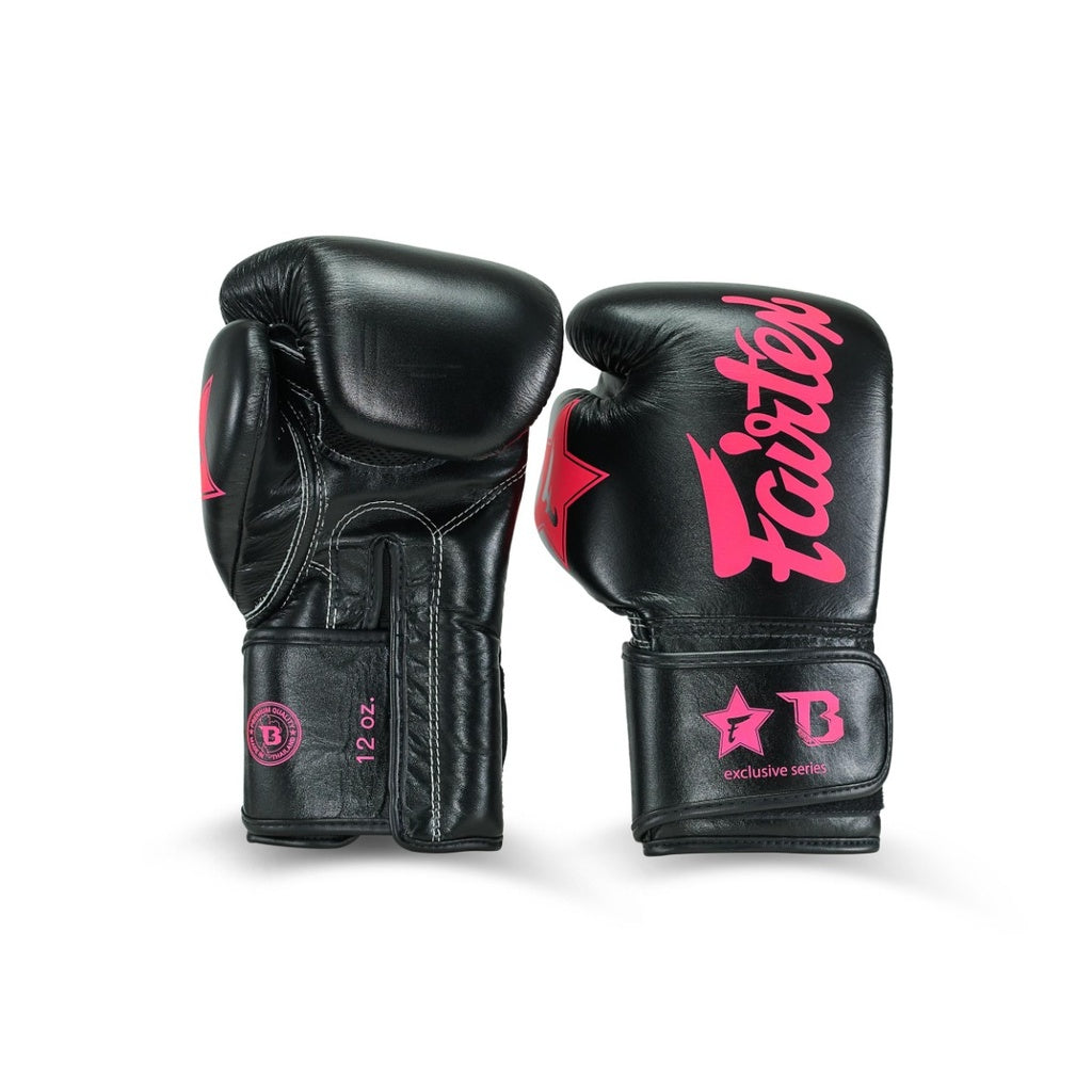 Gants de boxe Fairtex X Booster BG V2 Noir/Rose