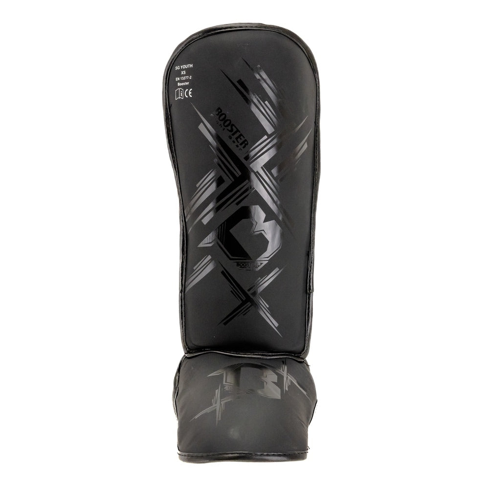 Protège-tibias Booster Fight Gear SG ALPHA Noir