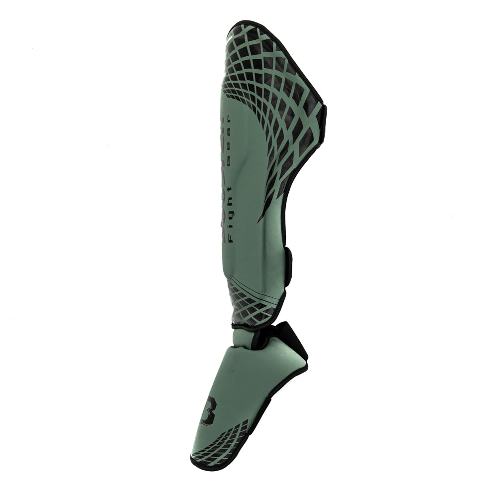 Protège-tibias Booster Fight Gear Booster CUBE SHINGUARD Vert